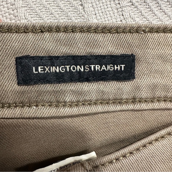 Jones New York Lexington Straight jeans, size 14, tan, stretch, office, date - Picture 10 of 12